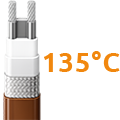 Промышленные среднетемпературные греющие кабели до 135°C